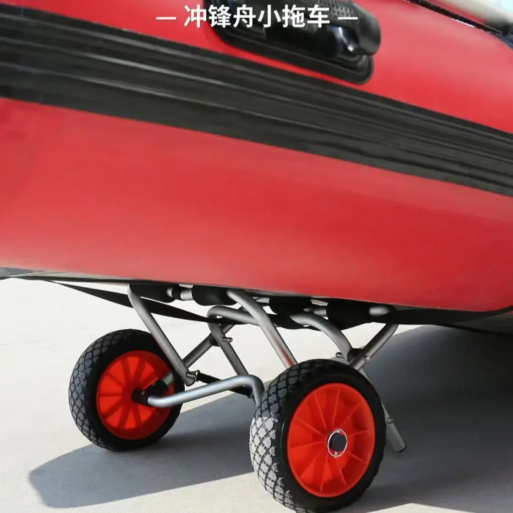 Carrito plegable de aluminio para kayak, canoa y bote de pesca - imagen 3