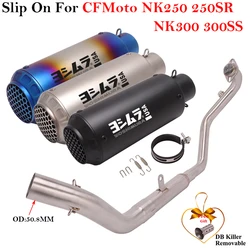 Escape completo para CFMoto NK250, NK300, NK250SR y NK300SR