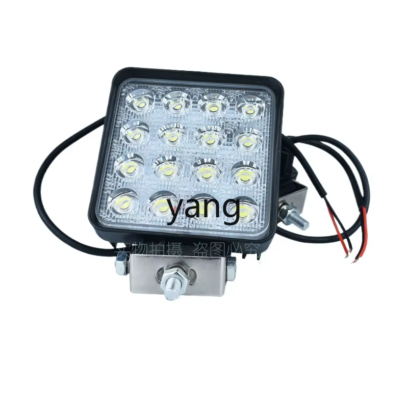Faro LED trabajo CX 12V-48V – Luz blanca 16 diodos para carretilla elevadora - imagen 2
