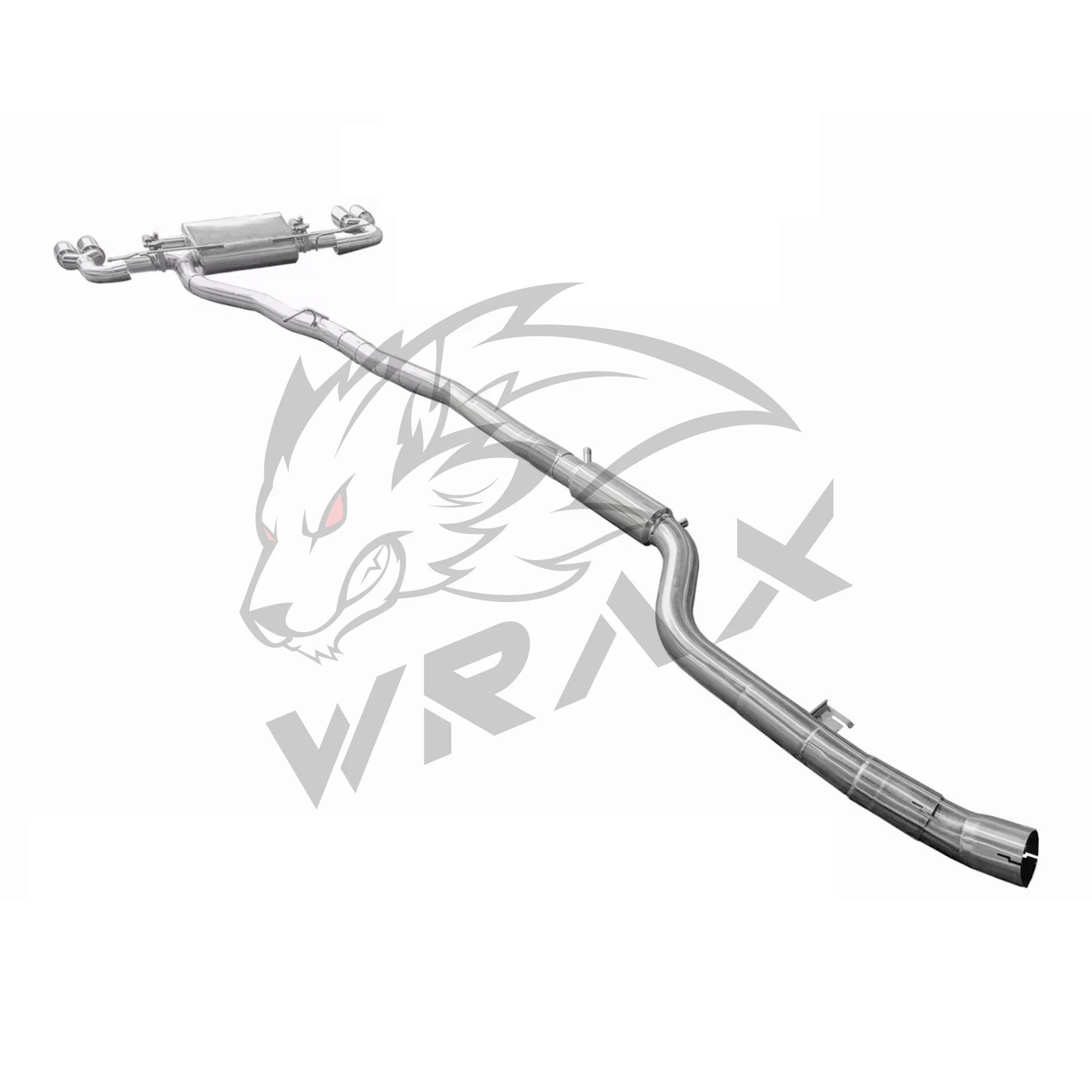 WRAX válvula Catback de acero inoxidable para BMW 525i 528i 530i 540i G30 G38L 2,0 T 3,0 T sonido conmutable escape deportivo - imagen 5