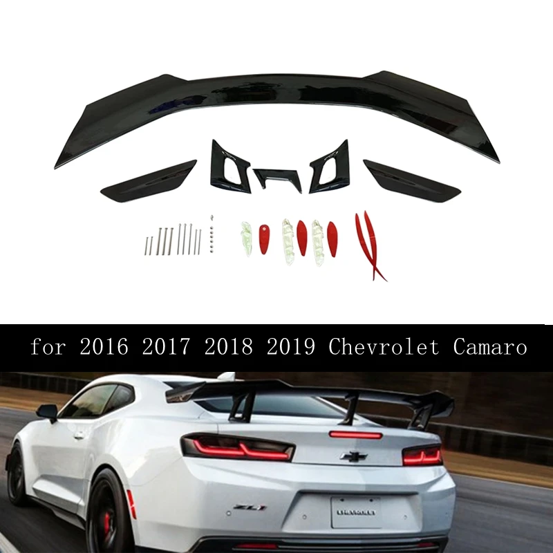 Alerón trasero de maletero ZLE negro – Chevrolet Camaro 2016-2019