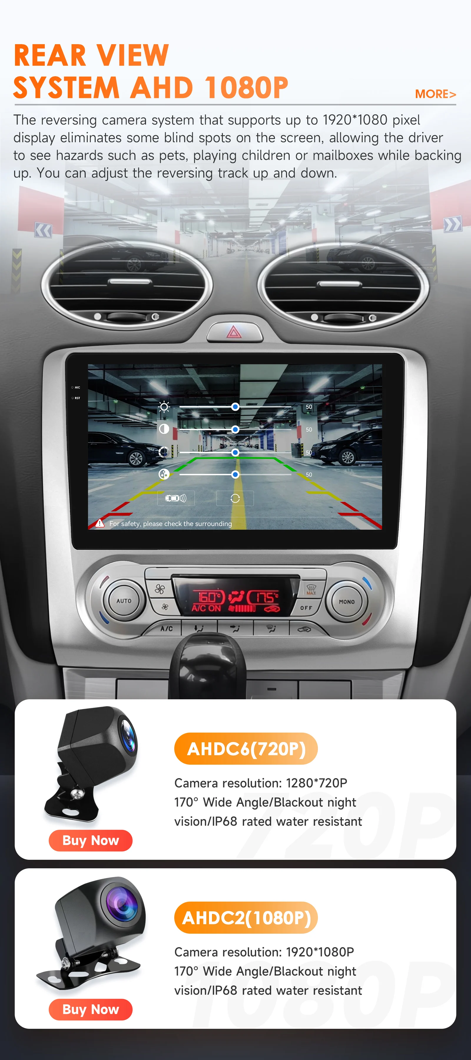 Hizpo Radio 2DIN Android 14 con CarPlay – Ford Focus 2004-2011 - imagen 5