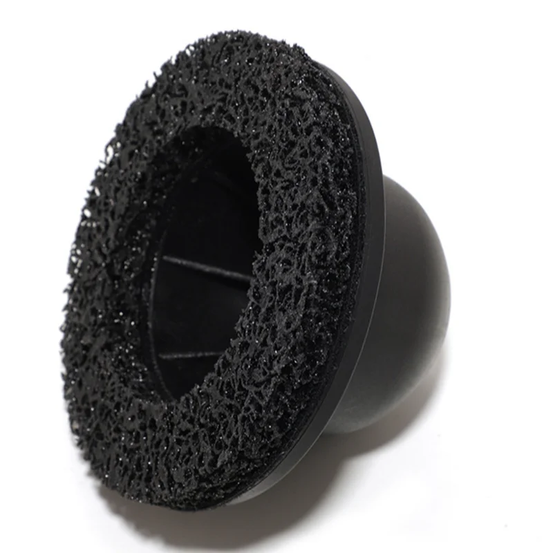Cepillo limpiabujes de rueda 150 mm para taladro - imagen 4