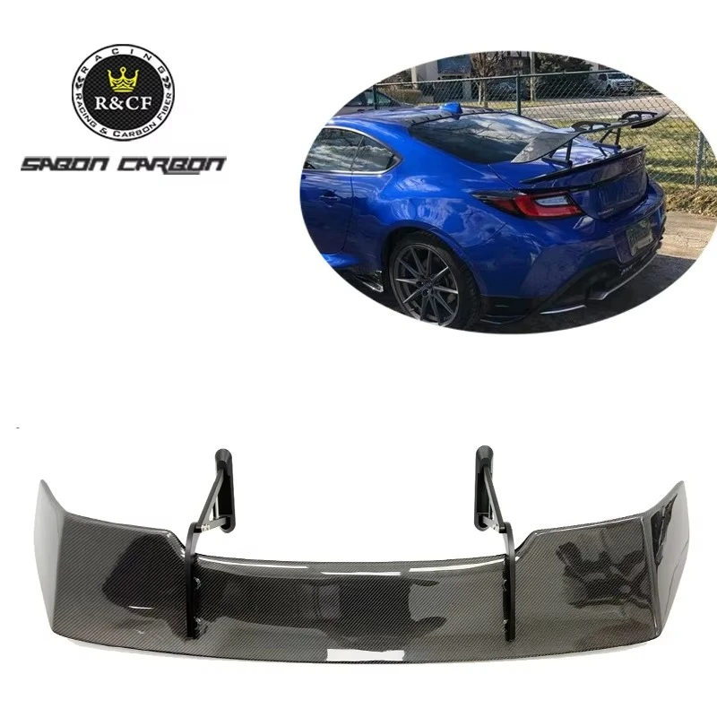 Aleron STI fibra carbono cuello de cisne para Subaru BRZ GR86 (2022)