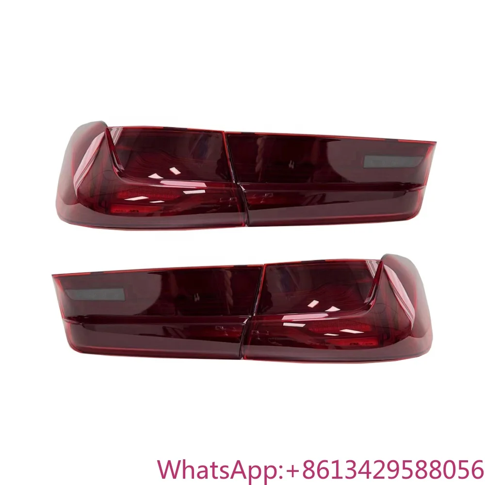 Luces traseras para BMW Serie 3 G20 G80 M3 CSL luz trasera láser animación dinámica corriendo accesorios de lámpara de señal de giro secuencial