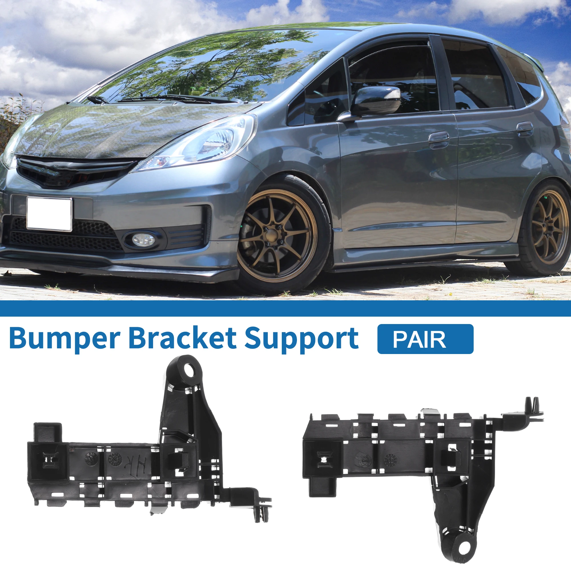 UXCELL Soporte paragolpes Honda Jazz 71198TG0T01