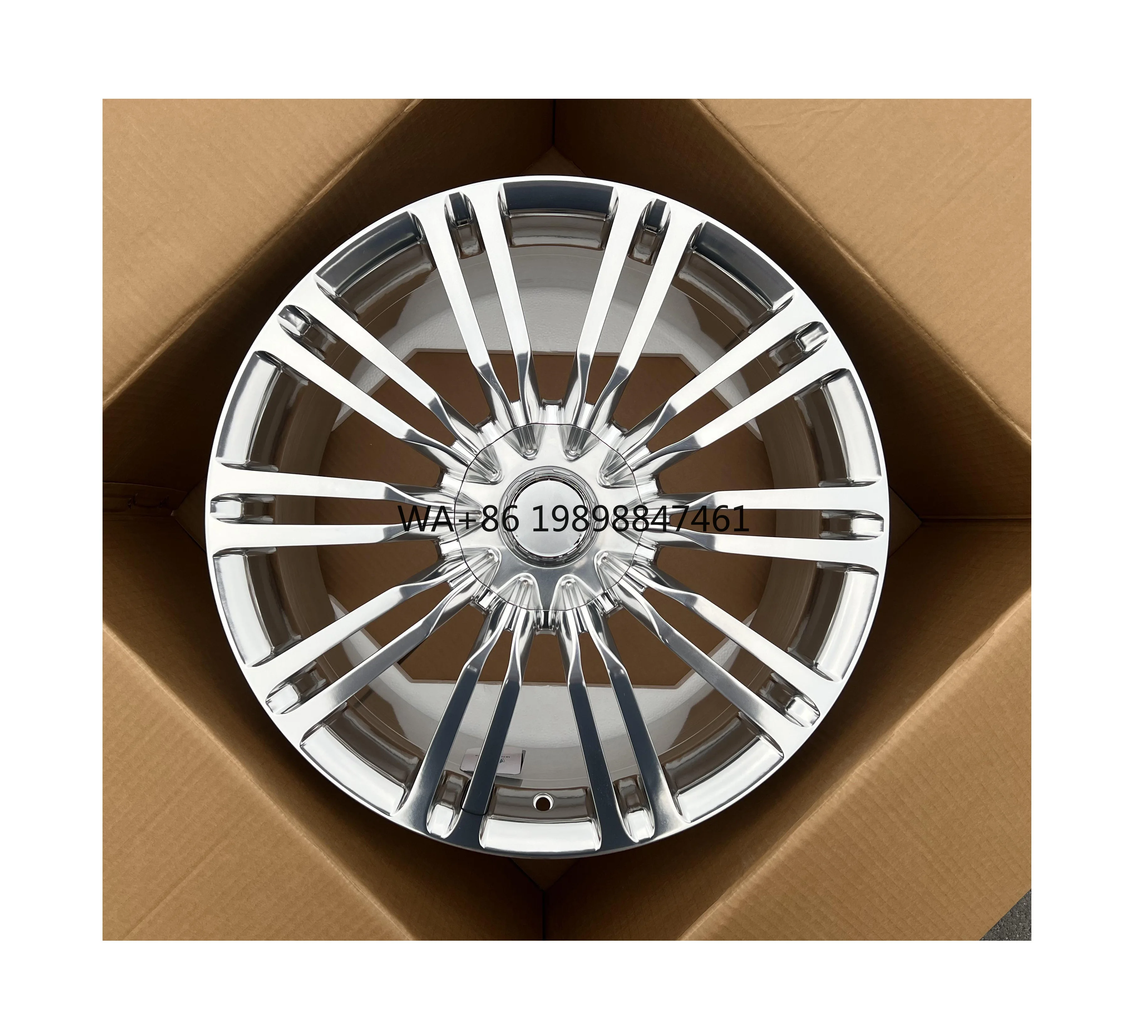 Ruedas forjadas pulido 8.5J 9.5J 19" Mercedes W204 W205 5x112