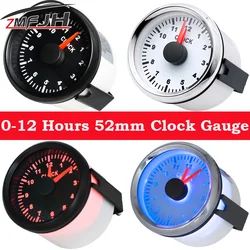 Reloj tipo puntero para coche y barco con retroiluminación roja