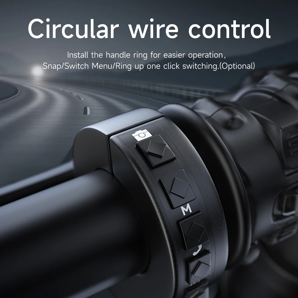 Pantalla GPS de 6 pulgadas para moto con CarPlay y Android Auto IPX8 - imagen 5