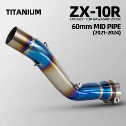 Adaptador de escape de titanio Kawasaki ZX-10R 2021-2025