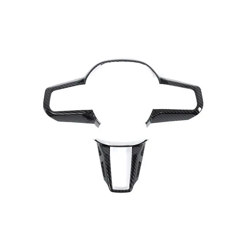 Moldura de volante ABS efecto carbono para BMW Serie 5 G60 - imagen 2
