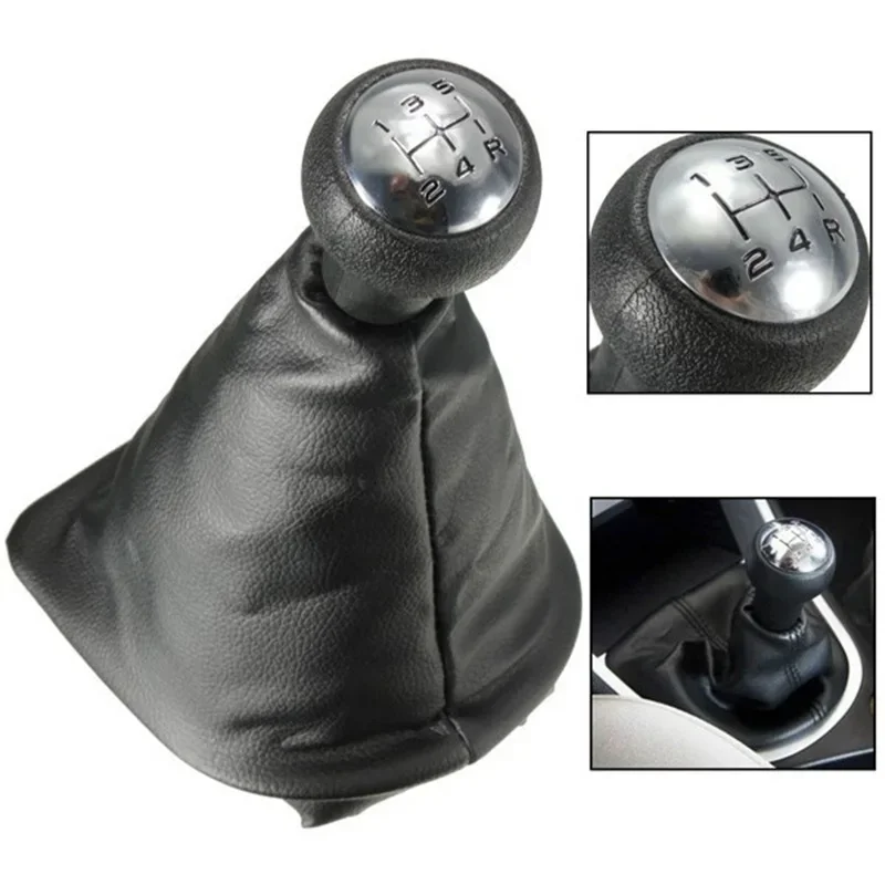 Pomo de cambio poliuretano 5 velocidades Peugeot 207 307 406 Citroën C3 C4 C5 - imagen 5