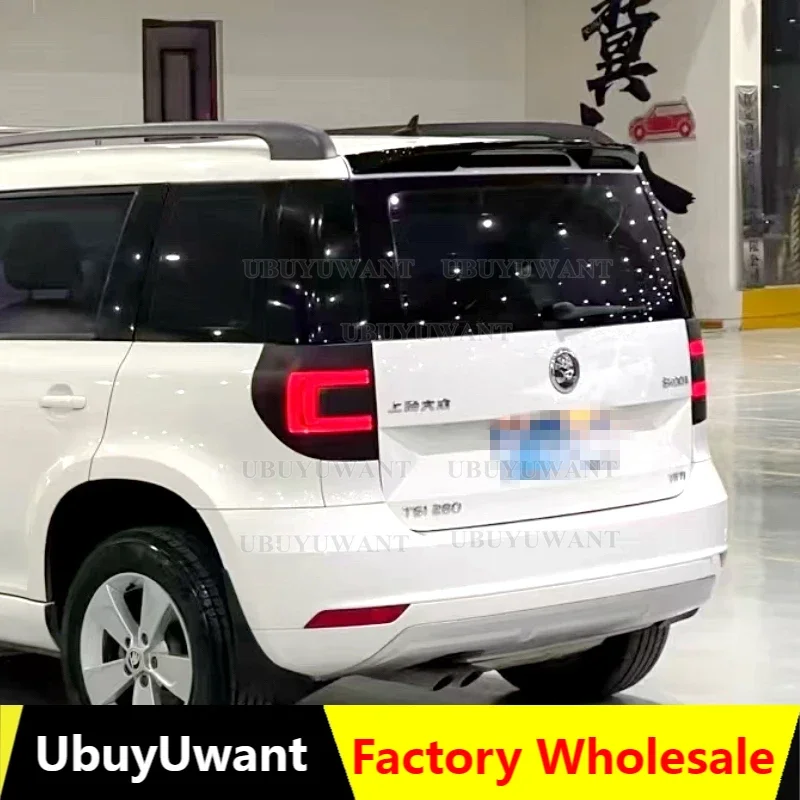 Alerón trasero ABS para Skoda Yeti 2013-2017 techo maletero sin pintar