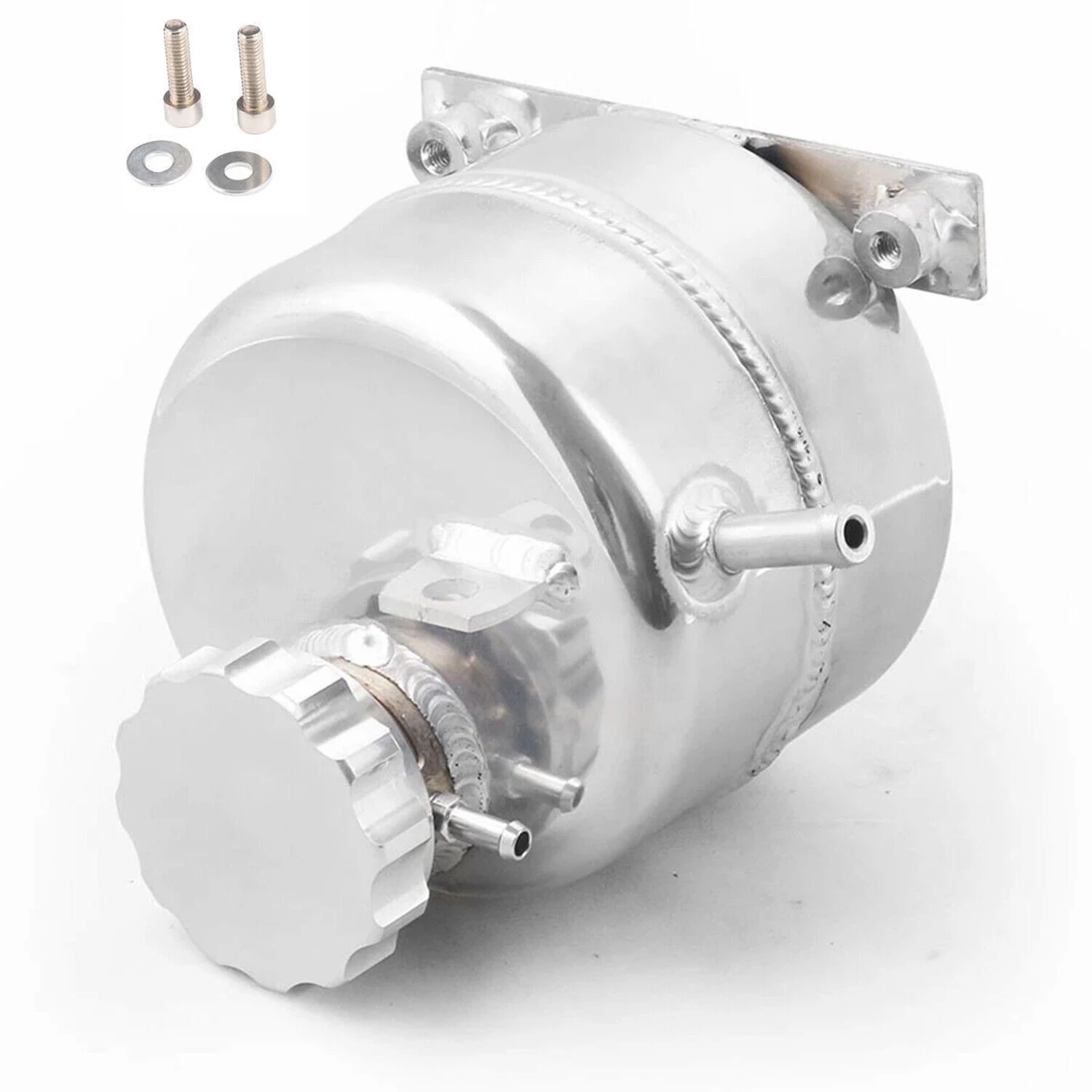 Tanque de expansión de refrigerante, cabezal de radiador de agua para Mini Cooper S R53 R52, accesorios de actualización de aluminio para automóviles - imagen 5