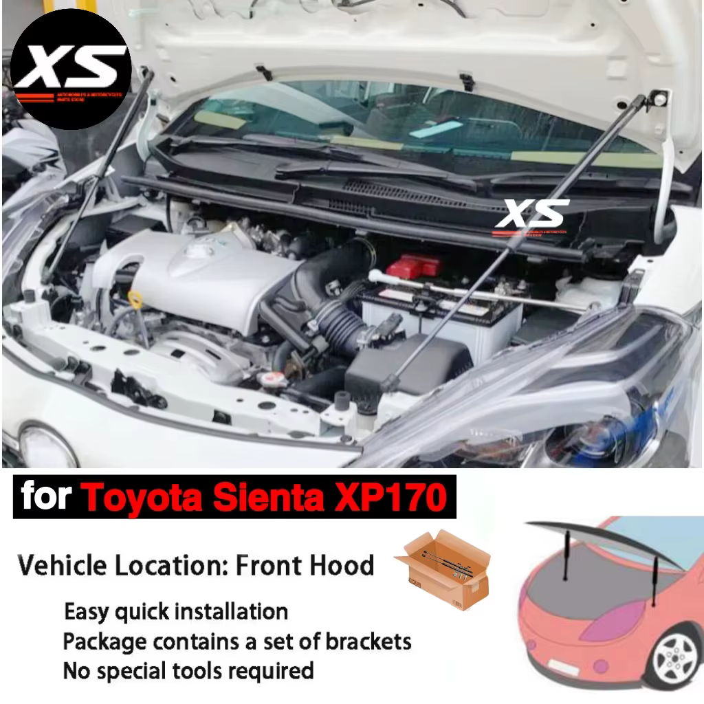 Soportes gas capó delantero Toyota Sienta XP170 2015-2022
