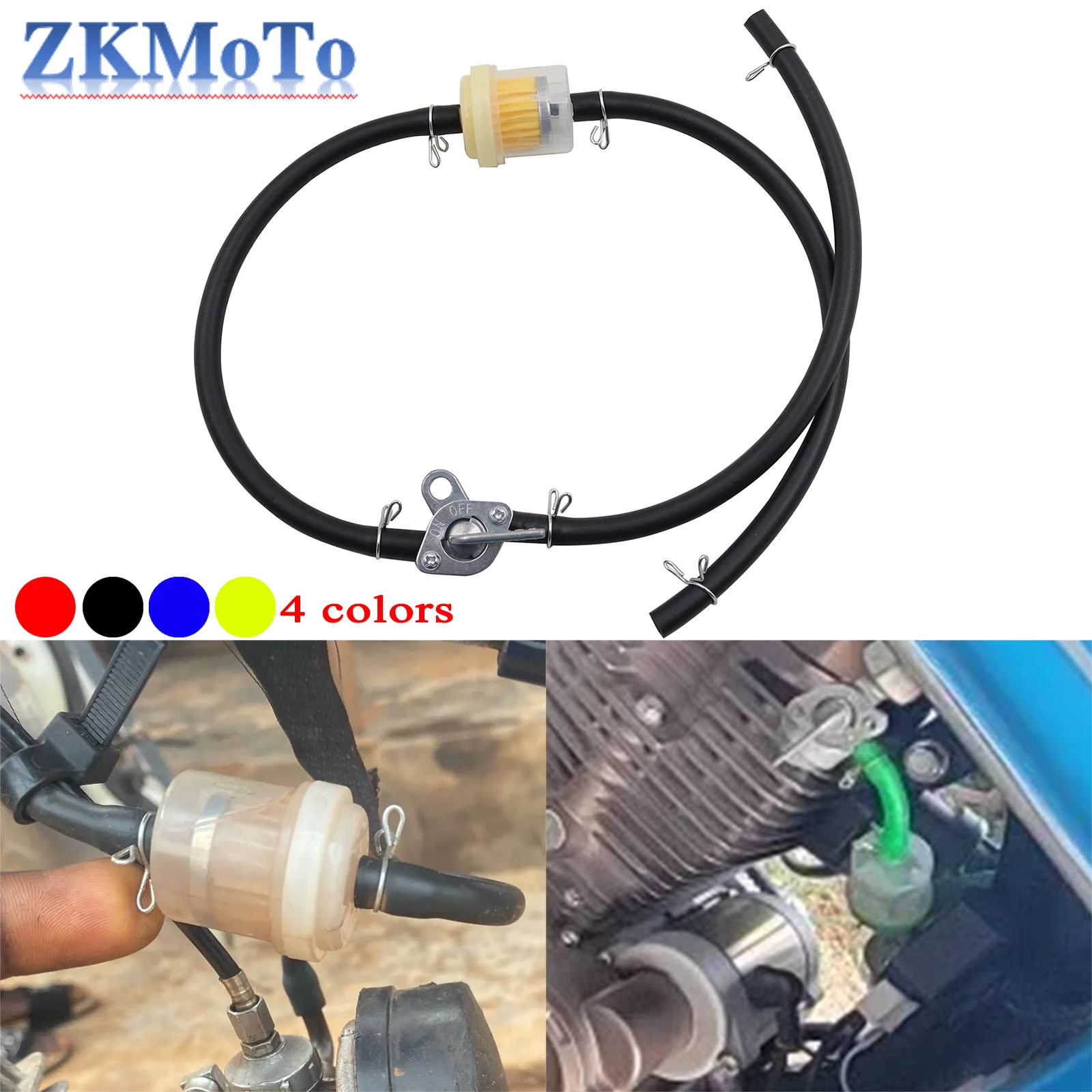 Interruptor acelerador 6MM kit filtro gasolina – KTM Honda Yamaha Kawasaki