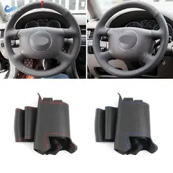 Embellecedor volante cuero perforado 4 radios – Audi A3 A4 A6 A8