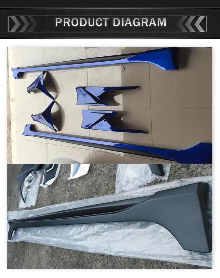 Vista de esquina delantera y trasera en ABS