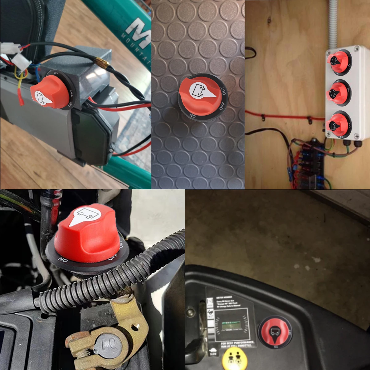 Aislador de batería 12V-32V para coche y moto – interruptor de corte rally - imagen 5