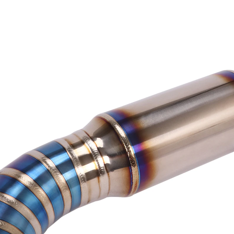 Escape slip-on de titanio con tubo intermedio para Benelli 600 - imagen 2