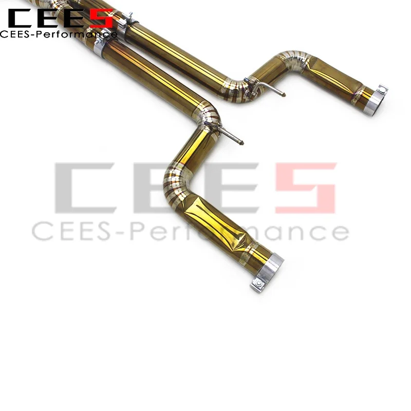 Escape cat-back valvetronic Cees con mando para Maserati Ghibli 3.0T - imagen 5