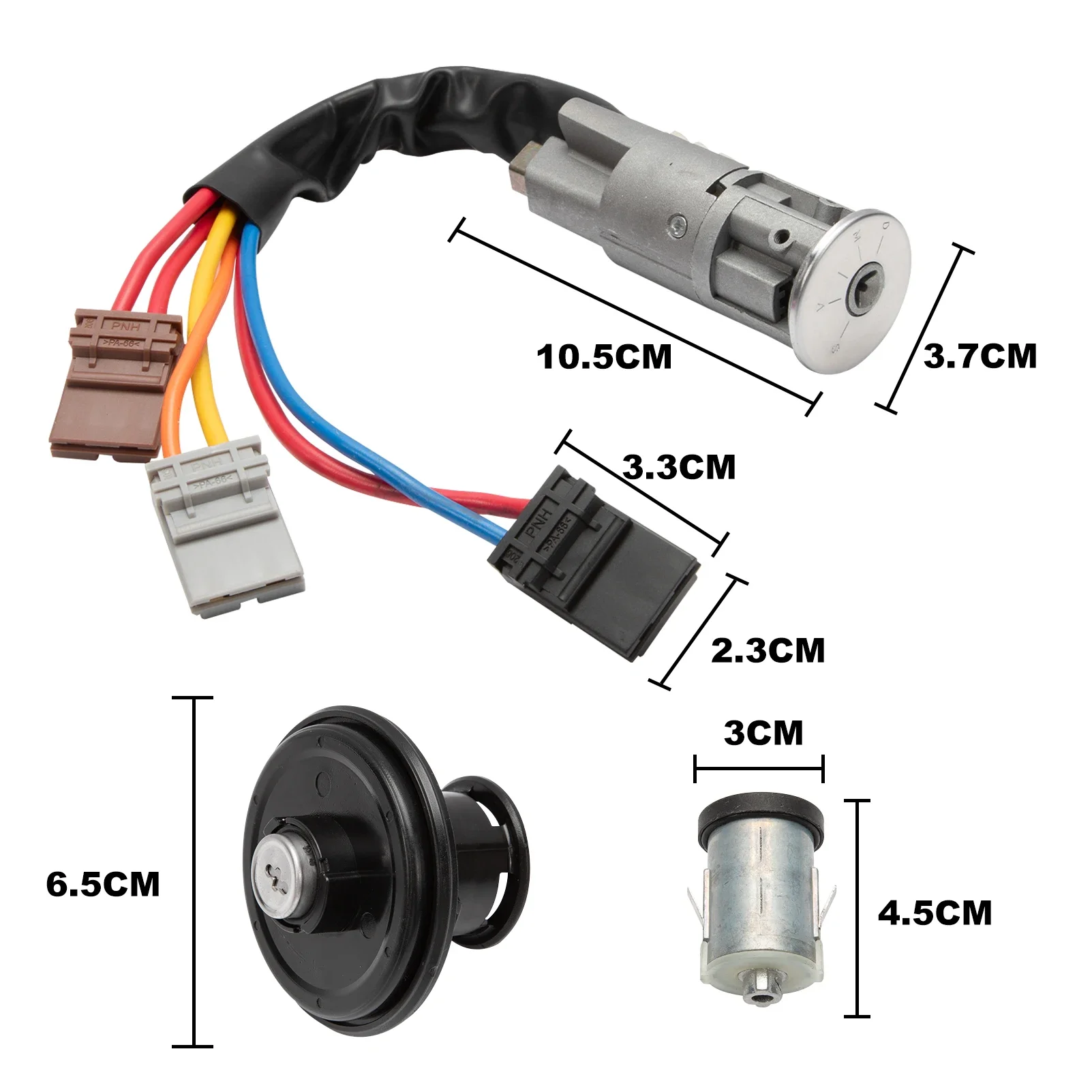 Conjunto de bombines de encendido para Citroen Jumpy y Fiat Scudo - imagen 3