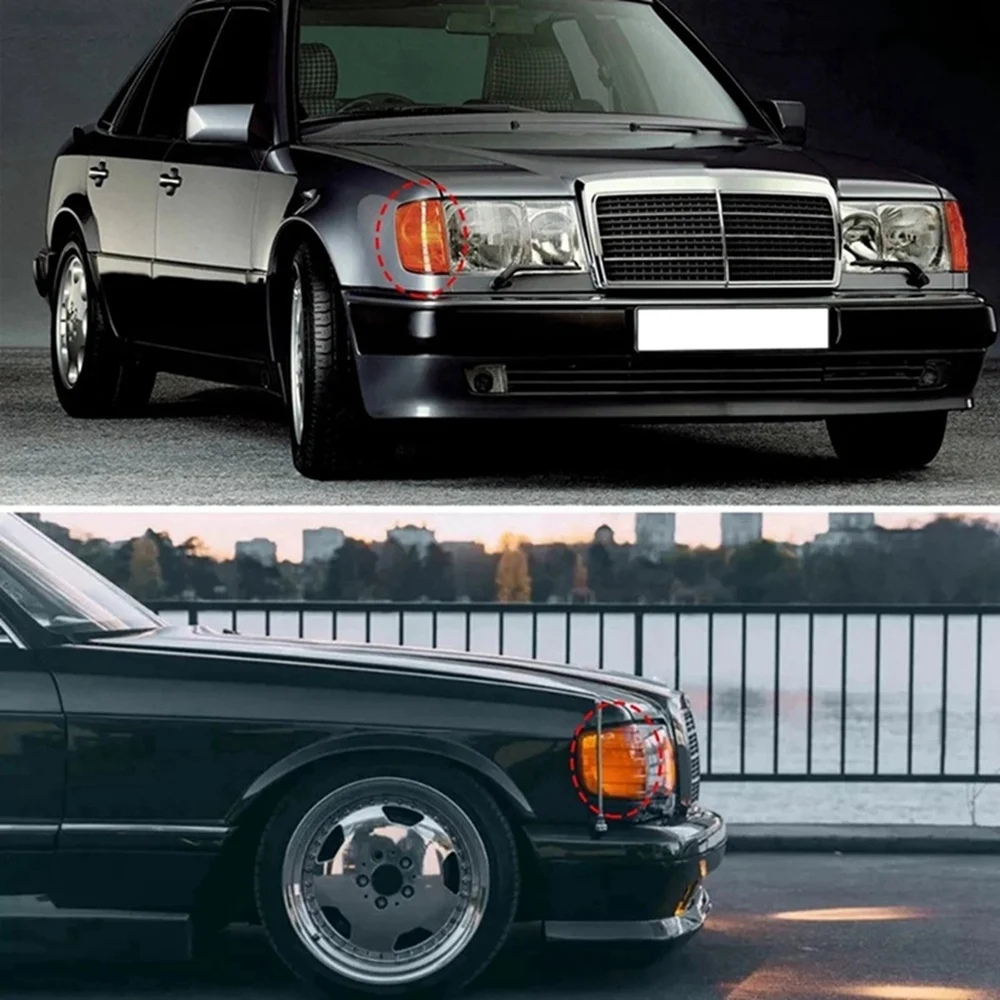 Intermitentes laterales blancos Mercedes W124 Clase E Sedán - imagen 3