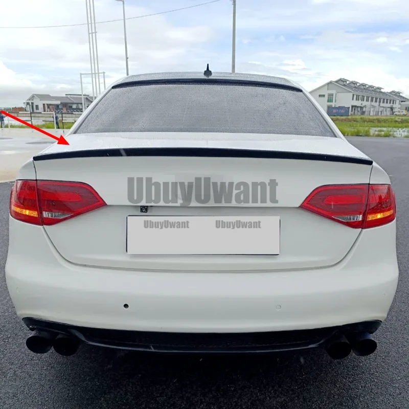Alerón trasero Audi A4 B8 B8.5 vista trasera