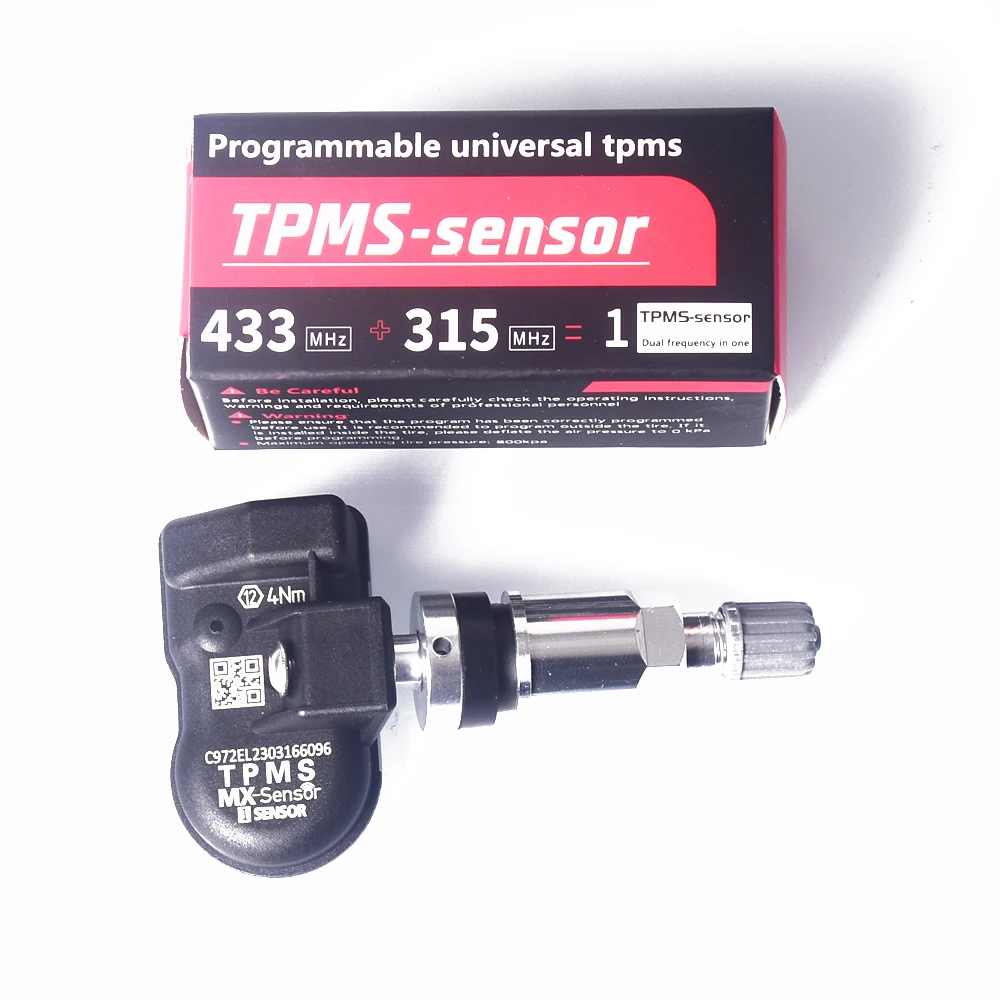 Sensor TPMS programable 315/433 MHz pack 4 unidades - imagen 3