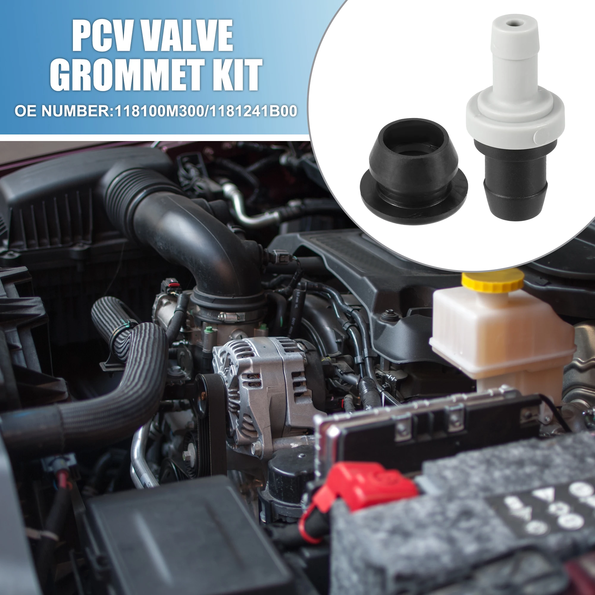 X Autohaux 118100-M300 Válvula PCV para Nissan Sentra 200SX - imagen 2