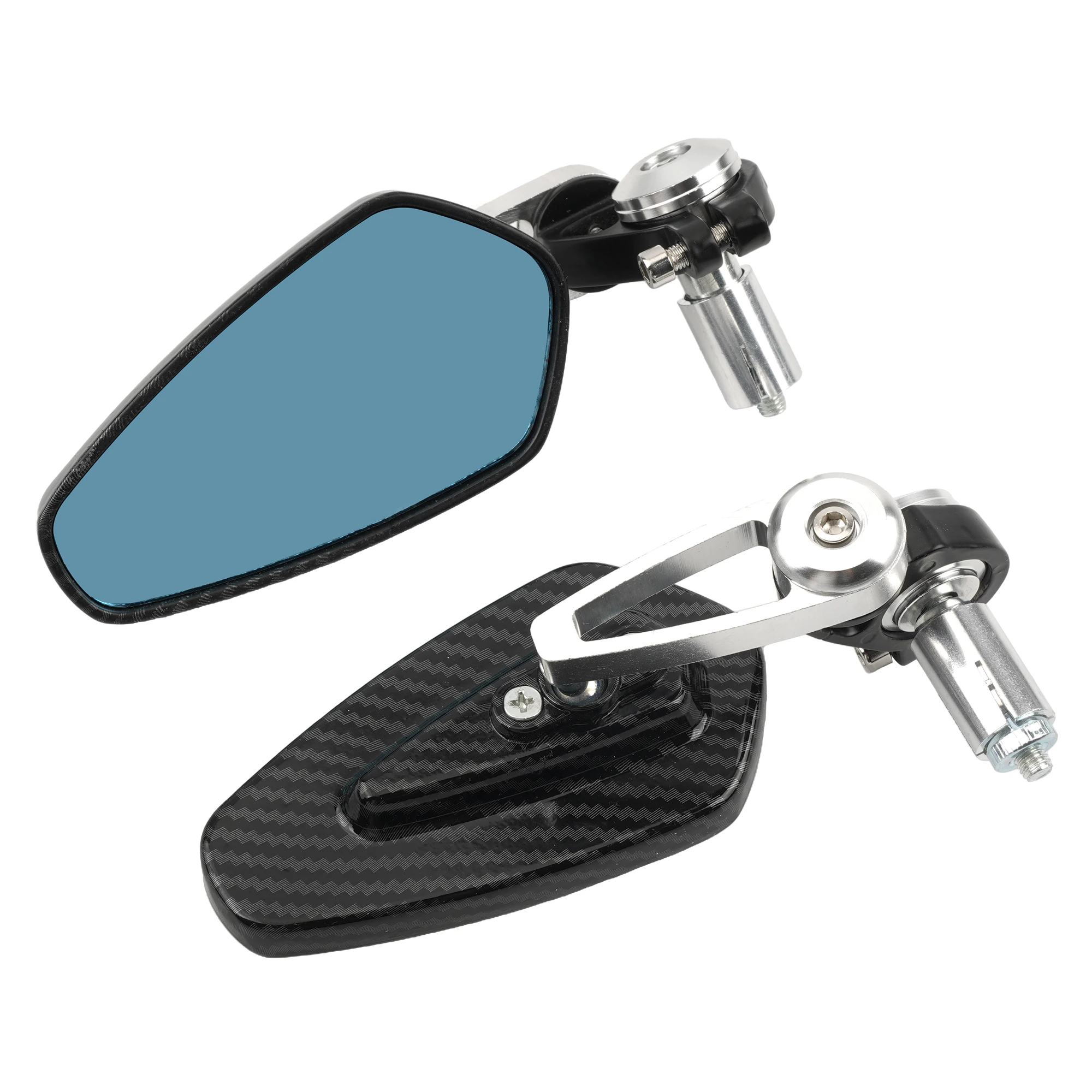 Espejos retrovisores CNC para moto, manillar 22 mm (7/8 pulgadas) - imagen 4
