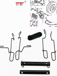 Kit fijación pastillas freno delantero – Citroën C15/Peugeot 106
