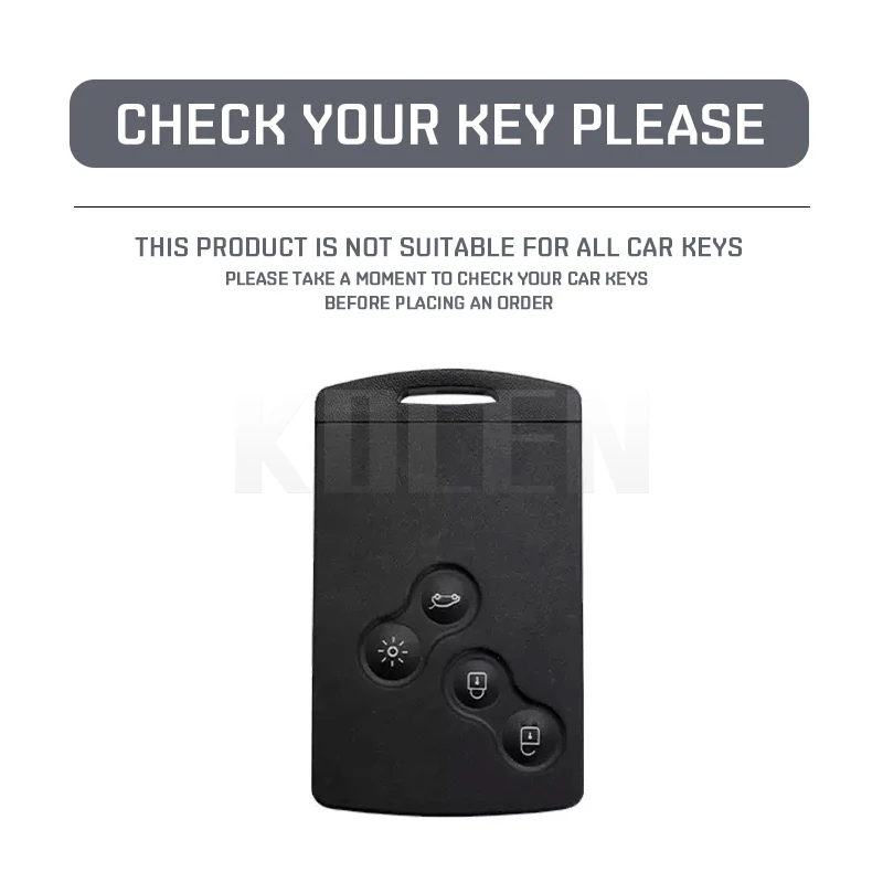 Funda de TPU para llave de coche Renault en detalle