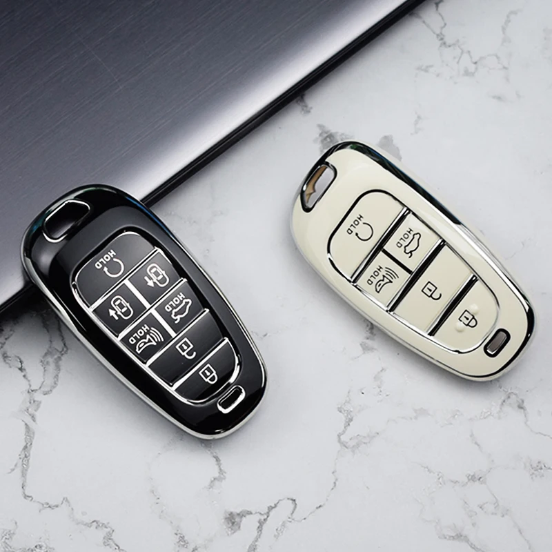 Funda TPU para llave Hyundai, carcasa mando Sonata/Santa Fe - imagen 5