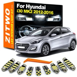 Bombillas LED interior ZITWO para Hyundai i30 MK2 (2012-2016)