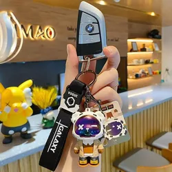 Llavero de oso de dibujos animados para coche, bolso o mochila