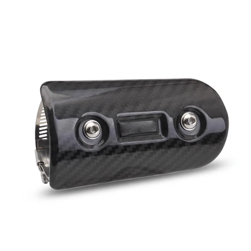 Protector térmico para escape de moto – acero inoxidable CB650F/Z900