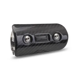 Protector térmico para escape de moto – acero inoxidable CB650F/Z900