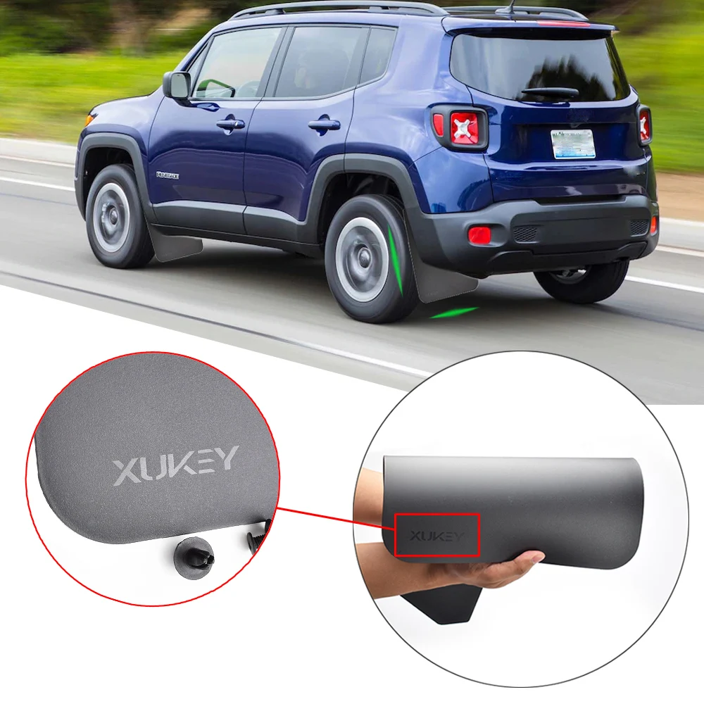 Para Jeep Renegade Wrangler Grand Cherokee Liberty Compass Commander Patriot gladiador guardabarros guardabarros protector contra salpicaduras - imagen 3