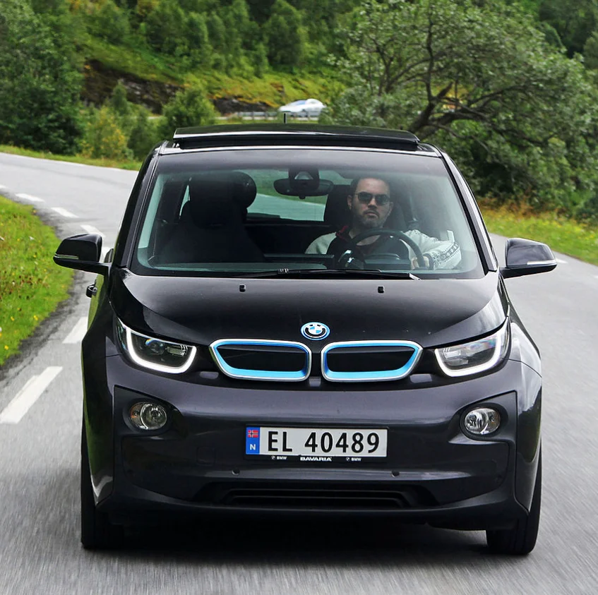 Carcasas de retrovisor M Look efecto fibra de carbono para BMW i3/i3s - imagen 2