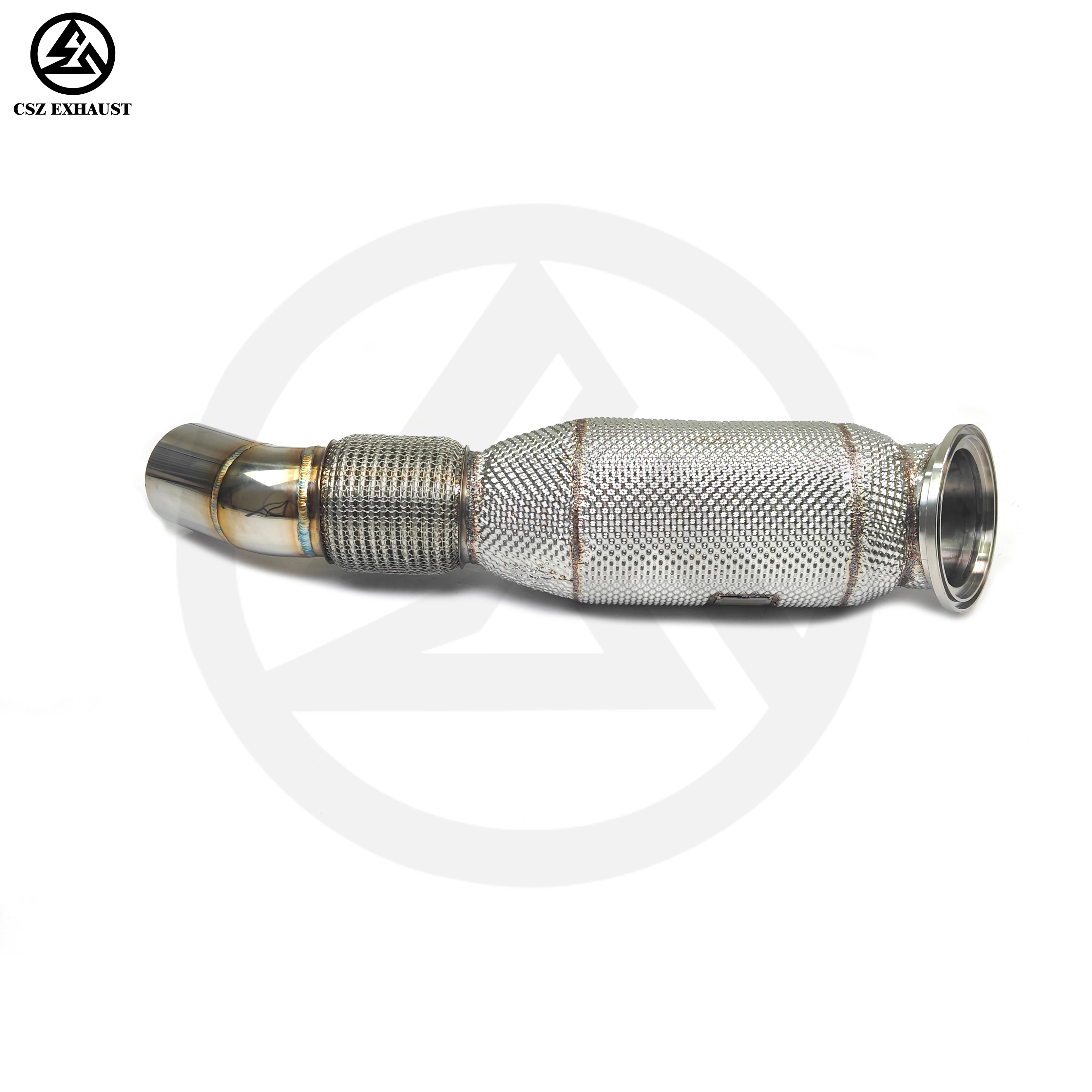 Downpipe SS304 para Toyota Supra A90 B58 3.0 Turbo - imagen 2