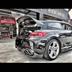 Alerón trasero negro brillante para Volkswagen Scirocco 2010