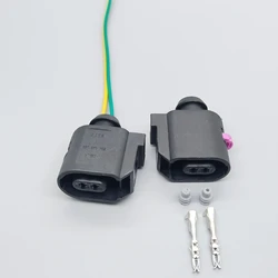 Shhworldsea 6E0973702 cable sensor de frenos para VW y Audi