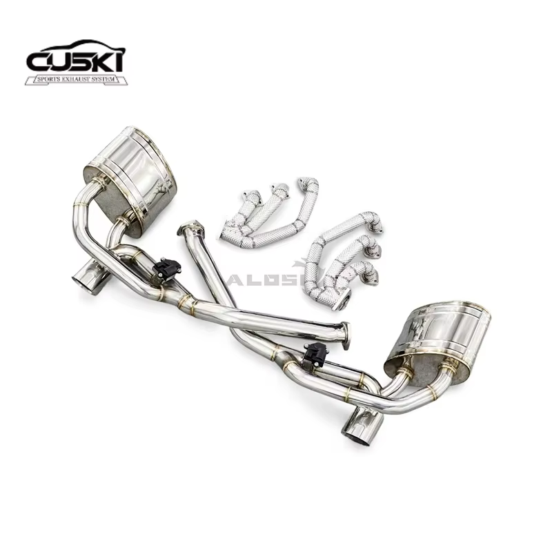 Escape trasero y colector inox para Porsche 911 993 3.6 - imagen 5