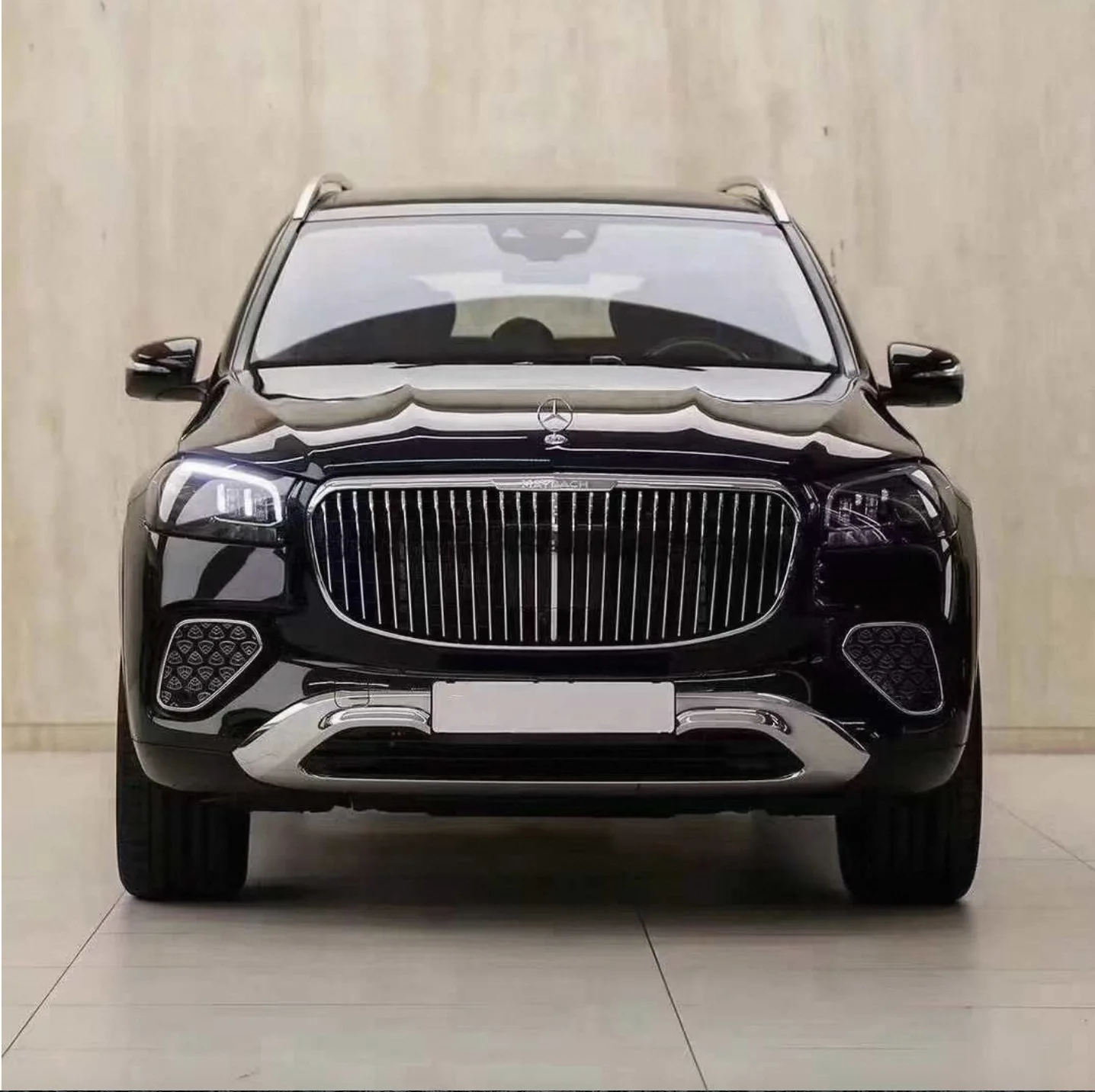Kit paragolpes Mercedes-Benz GLS X167 Maybach con rejilla frontal - imagen 2