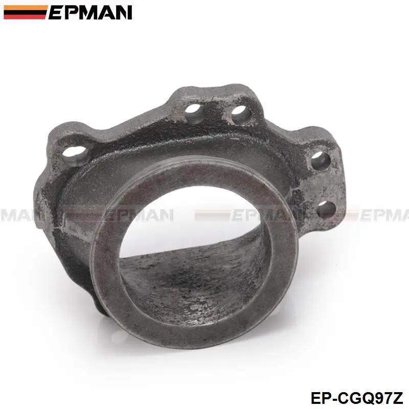 Downpipe turbo EPMAN GT25-T28 2,5"" V - brida fundición - imagen 2