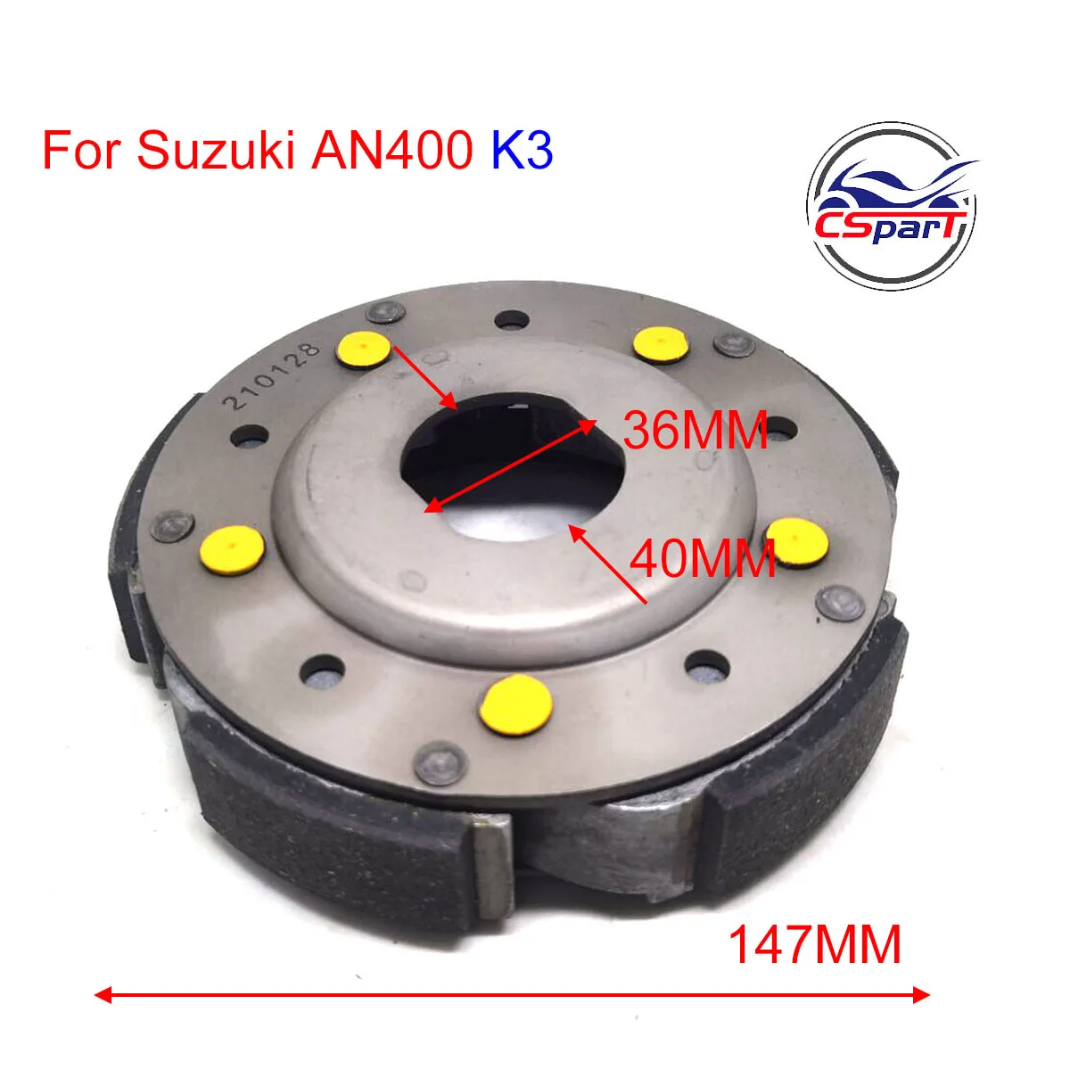 Soporte de embrague para Suzuki Burgman AN400 K3-K7 1999-2014 - imagen 3