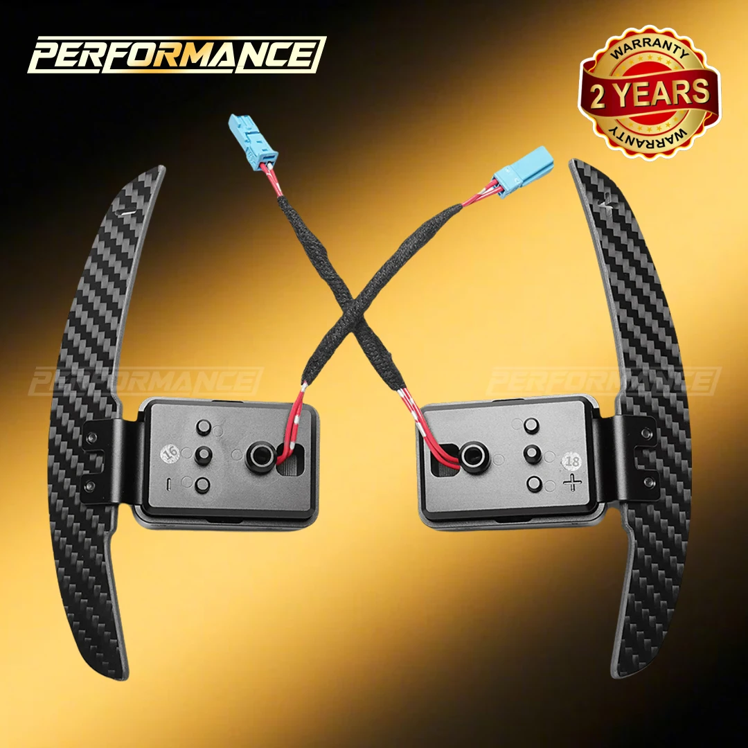 Paletas de cambio magnéticas TDD de fibra de carbono para BMW F20/F30