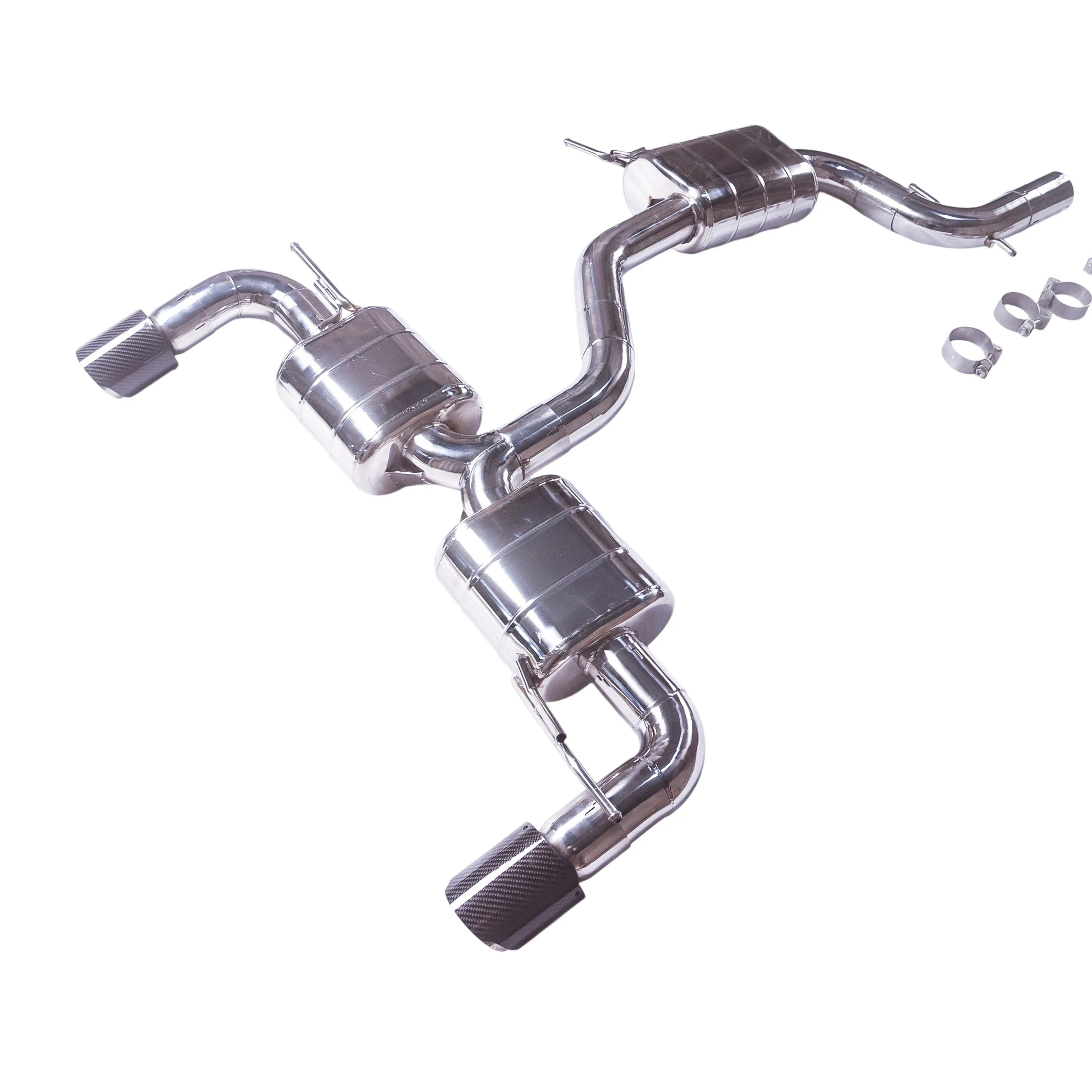 Silenciador GFC Catback escape deportivo VW Golf GTi MK6 2.0T - imagen 2