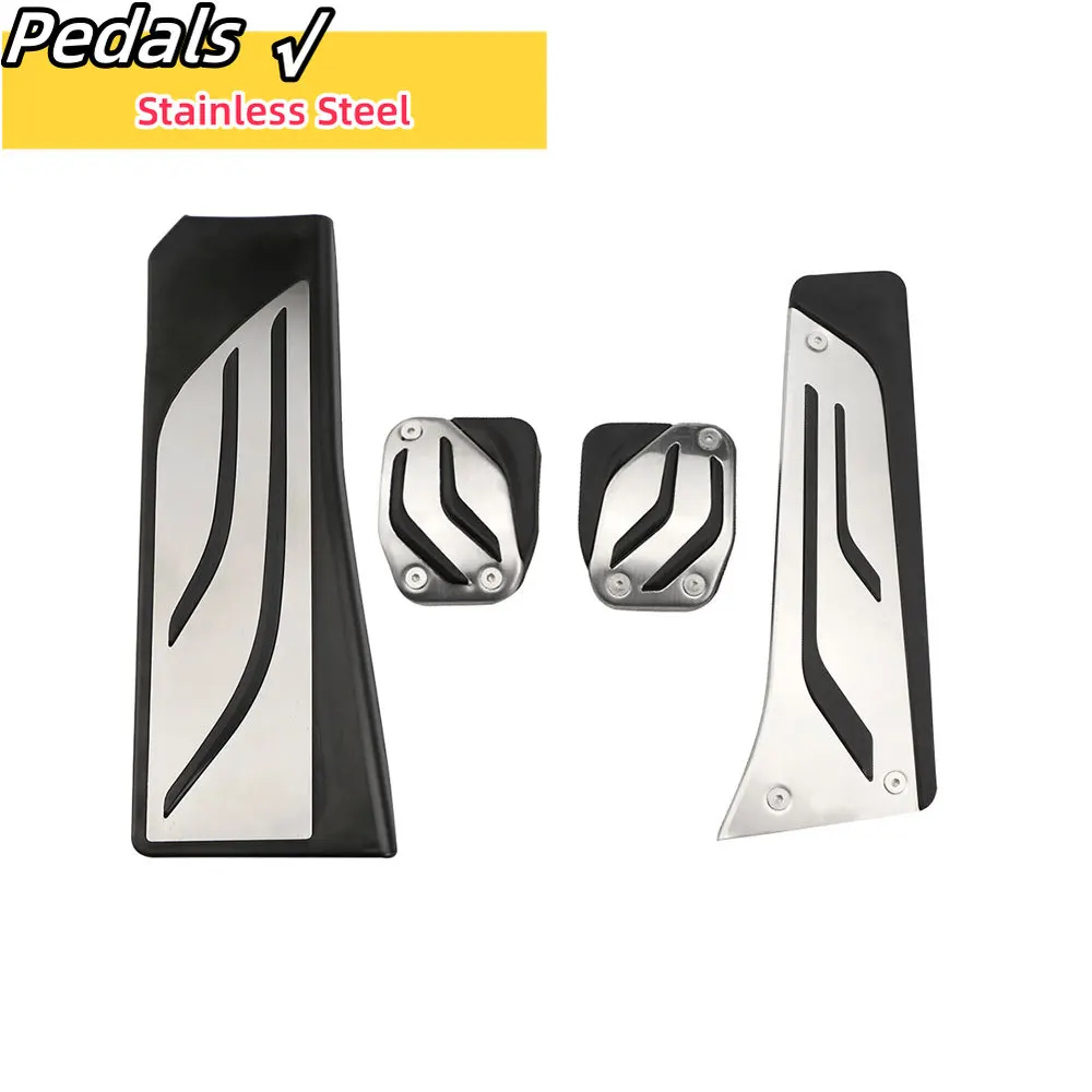 Cubiertas de pedales para BMW Serie 5, 6 y 7 E65, F01, F10 y F12 - imagen 2